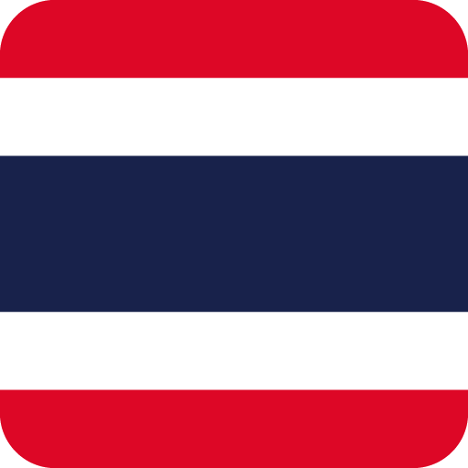 タイの国旗のアイコンマーク イラレ用ai 透過png画像 フリーダウンロードサイト